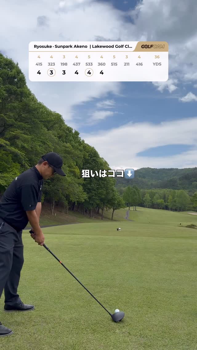 Golf vlog made with GolfCam: 山梨県 レイクウッドサンパーク明野コース 16-18H ここまで-2、トータル+1まで戻した上がり3ホール💡 17、18Hは特に難しく気の抜けない上がり3ホールです⚠️ 16Hはティーショットさえコース内にあればパーは取れる。 今回はたまたまパットが入りバーディ⛳️ 17Hはとりあえず乗せて2パット狙い🧐 18Hはしっかり刻み、距離に残る2ndショットも丁寧に🏌️‍♂️ なんとかINコースは-3でトータル72のラウンドでした。 今年の明野は２日間で+2、3までがギリギリと予想するのでなんとかアンダーで行きたい🤔‼️ #ゴルフ #ティーチングプロ #プライベートラウンド #レイクウッドゴルフクラブサンパーク明野コース
